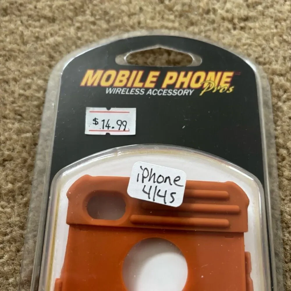 Mobile Phone Pros iPhone 4/4S Cube Case *New*